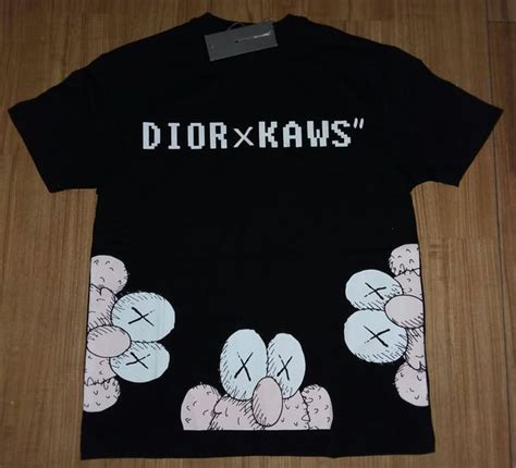 dior x kaws shirt|kaws x dior wallpaper.